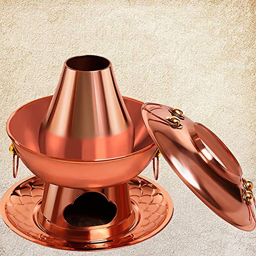 Olla Hot Pot China Clásica 30 cm Cobre Tradicional miniatura 3