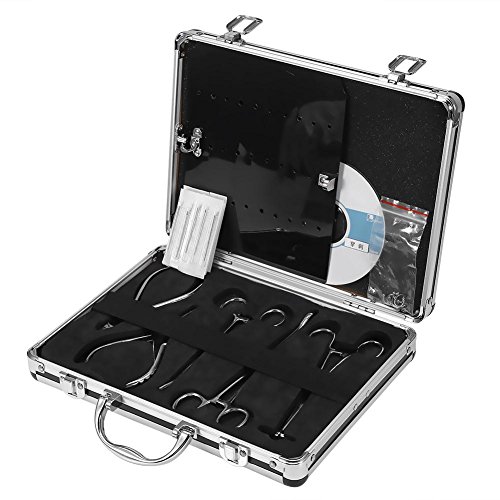 Piercing Kit, Professional Tattoo Body Piercing KitsTool Piercing Needles for Navel Ear Nose Tongue Belly Ring