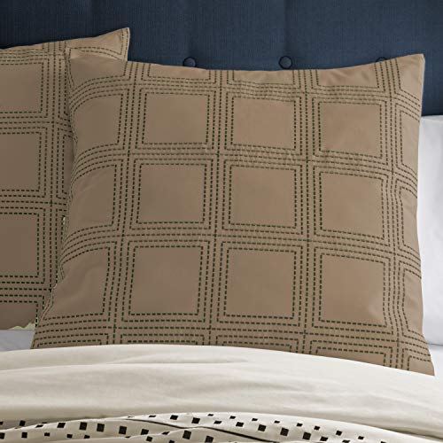 Casa Austin Comforter Set, Queen, Off-White #TOP1