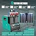 Injector Cleaner Machine 4-Cylinder, Injector Cleaner Tester Machine with LED Display, Maquina de limpiar inyectores for Gasoline Diesel Car Motorcycle