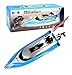 Contixo T2+ RC Boat Remote Control Boats - Boat Toys for Water Pool 20+ MPH 2.4 GHz Race Boat Toy for Boys Girls Adults Age 3+ Year Old Birthday Gifts Ideas for Kids(One Rechargeable Battery)