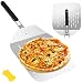 Produktbild Pizzaschieber Edelstahl Perforiert, Pizzaschaufel für den Grill Oder Ofe Pizzastein mit Praktischen Einklapp-Griff,Stabileres Profi Heimgebrauch Pizza Schaufel zum Einfachen Verstauen für Große Pizza