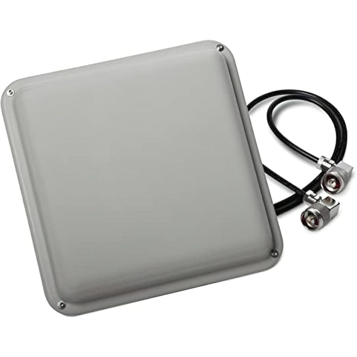 Cisco AIR-ANT2413P2M-N= Dual-Port Directional Panel Antenna, Gray; N-Type Male Connectors; Dual Linear Polarization; 30 Degress Beamwidth; Outdoor Rated; Adjustable Mount; 50 Ohms