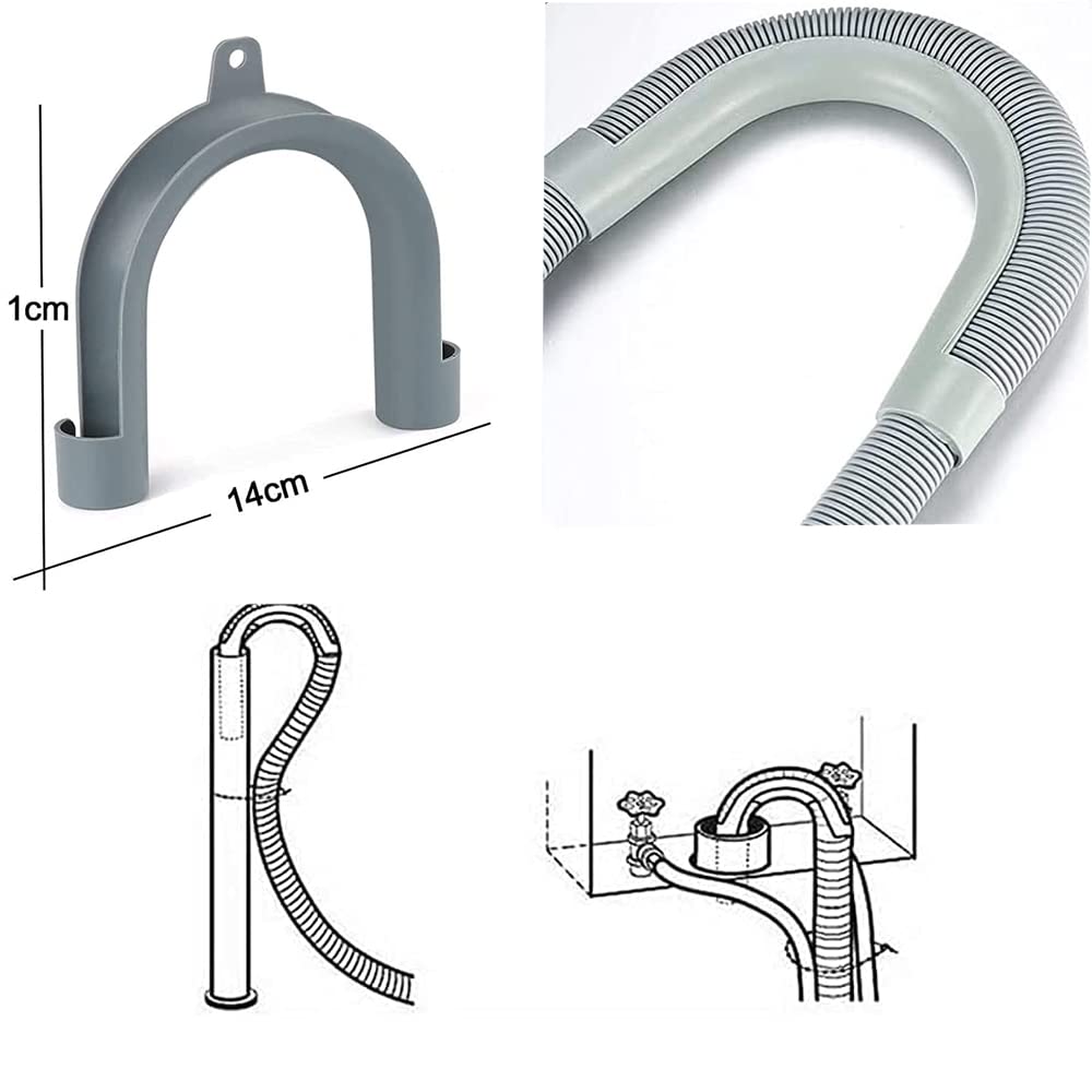 Prolunga Tubo Di Scarico Flessibile - Allungabile 60-200 Cm, 3/4" | Con Connettore Ottone Per Lavatrici E Lavastoviglie - Foto 8