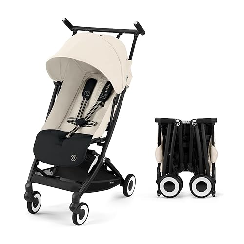 Cybex Libelle - Cochecito de bebé con bolsillo de viaje, ligero, para avión, reclinable, con una sola mano, compatible con asientos de automóvil