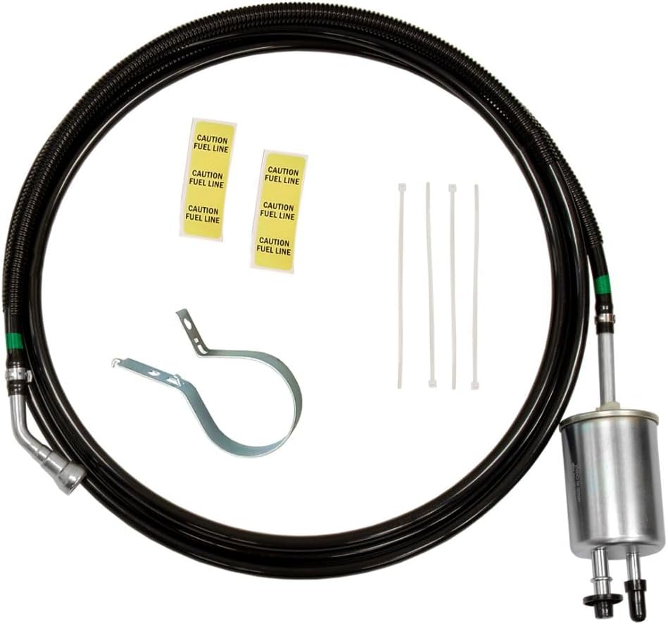 Inline Tube Compatible with 2005-10 Chevrolet Cobalt 2003-07 Saturn Ion 2007-10 Pontiac G5 2.2 Liter Only Nylon Supply Fuel Line Kit Tank to Engine