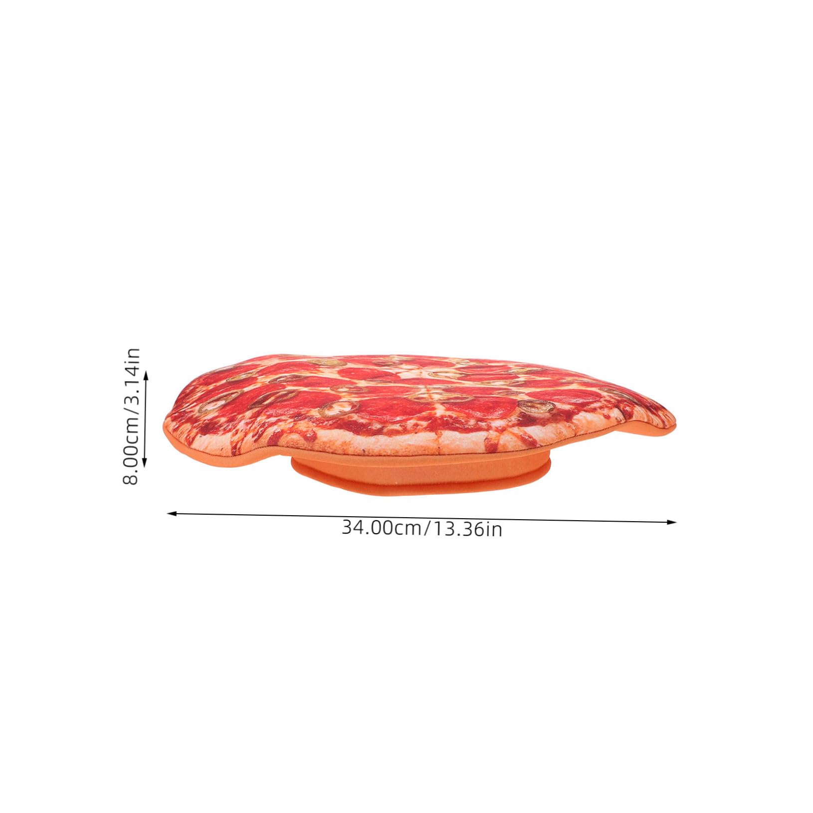 Cabilock 2 Piezas Cosplay Traje Adulto Favor De Fiesta Sombrero En Forma De Pizza Divertido Sombrero De Fiesta Traje Divertido De Felpa s De a Festival