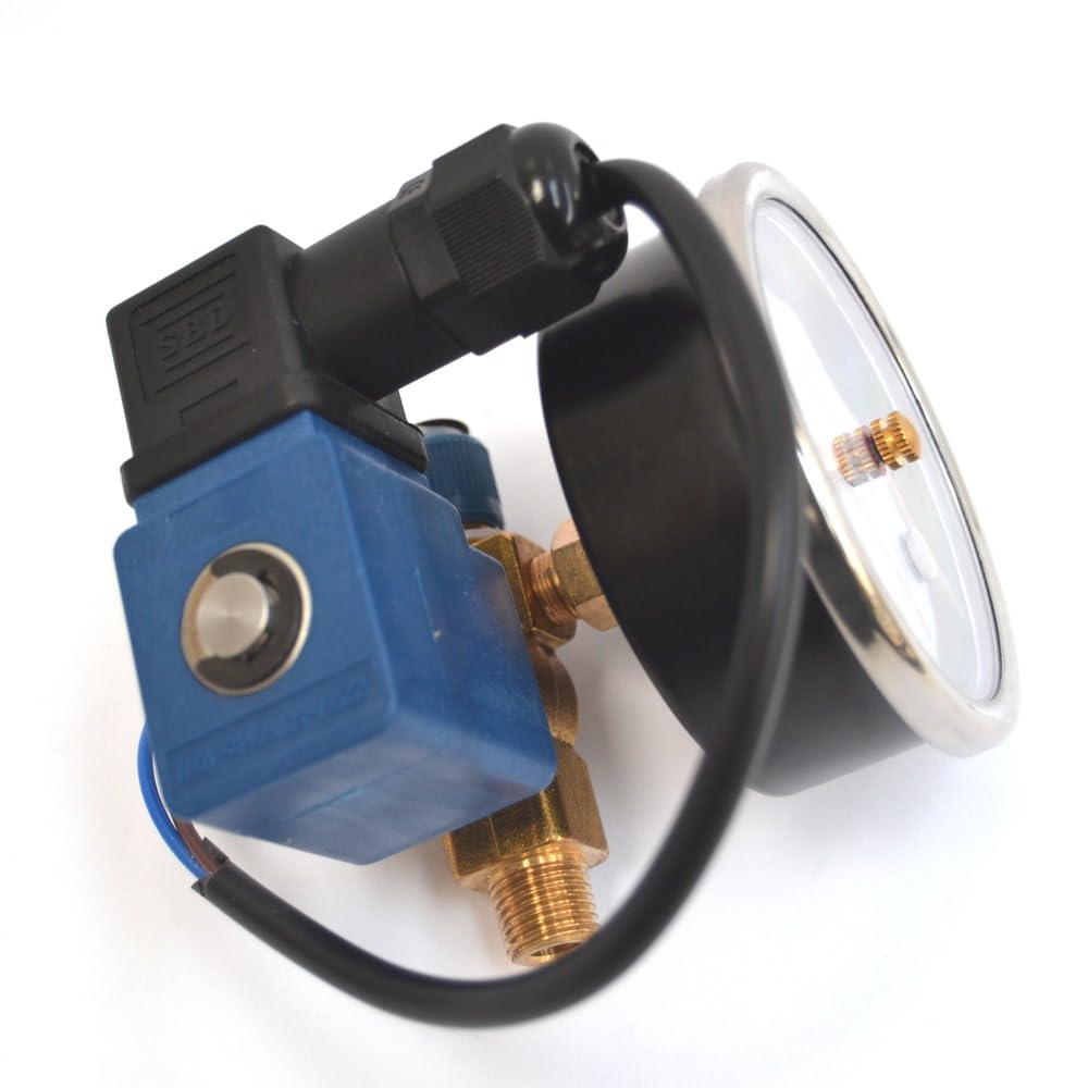 3S SuperSamaStore Vacuometro e Elettrovalvola, Kit Ricambio per Pompa del Vuoto VPME42
