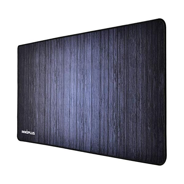 INNOPLUS Mauspad, Mauspad groß, 80 x 40 x 0,30 cm Mauspads Gaming, XL Mauspad, rutschfeste Gummiunterseite und genähter…