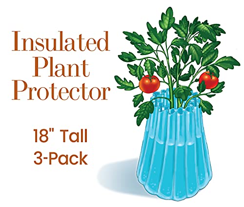 Dalen Gardeneer Season Starter – Early Season Insulated Plant Protector – Cold Weather Frost Guard - Easy Fill Shape for Optimal Planting - 18