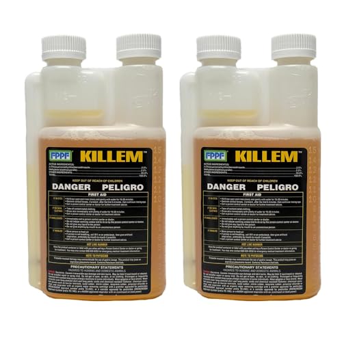 KILLEM - EPA Registered Fuel Oil Biocide for Bacteria Control 16 oz (Pack of 2)