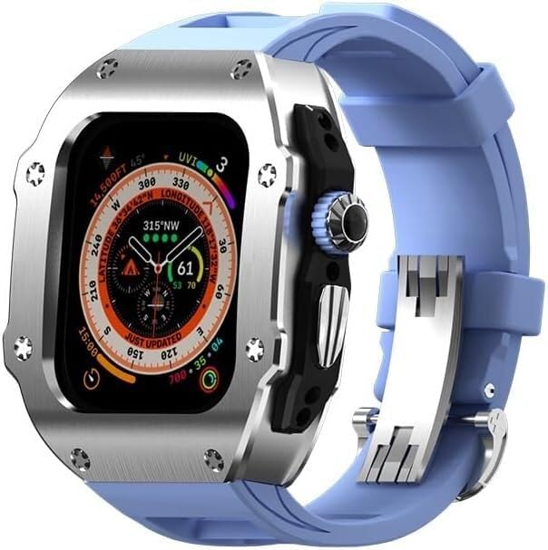 Kit de conversion RM Apple Watch Ultra 49 mm boîtier acier anti-choc et robuste