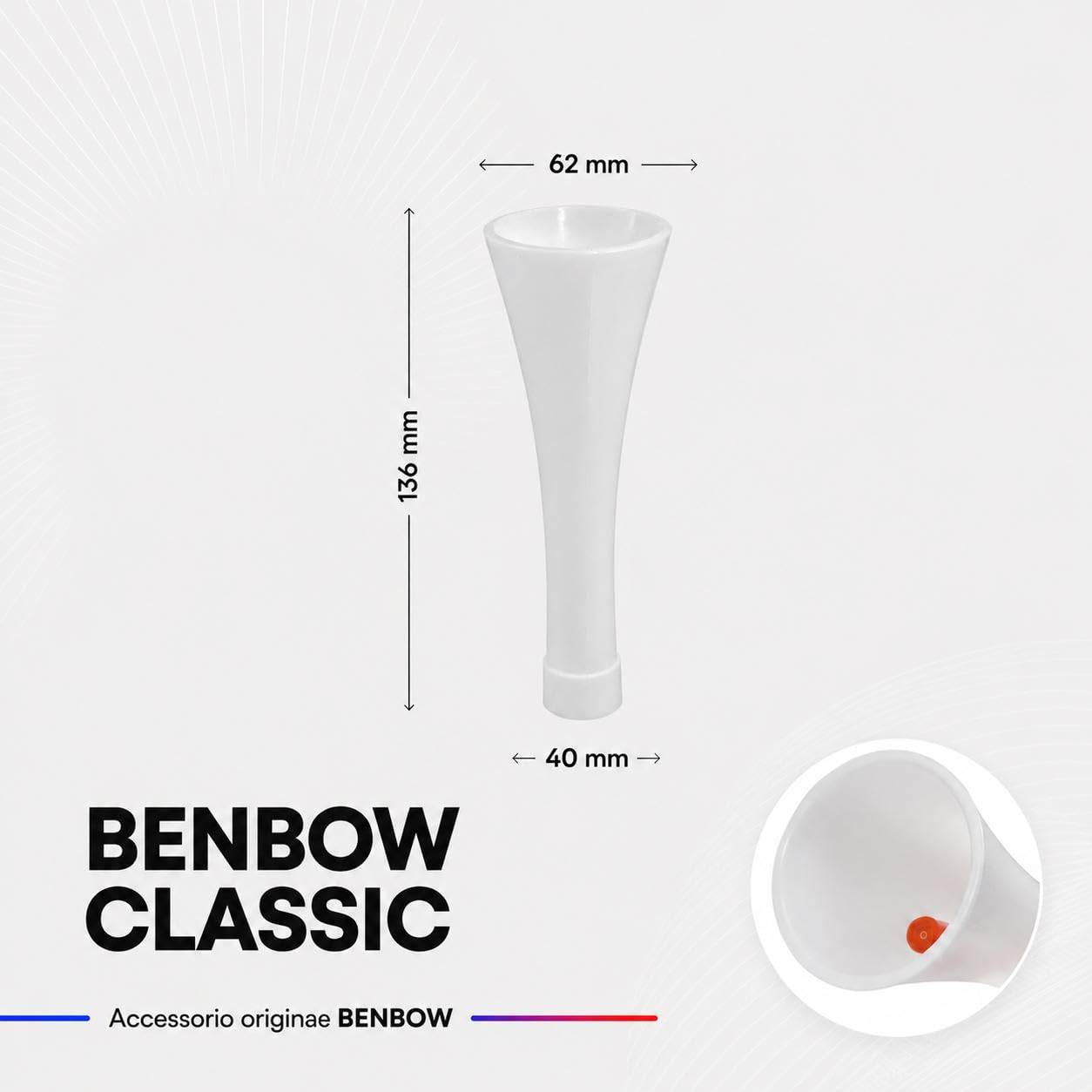 BenBow 10x 014 Piezas de repuesto embudo de plástico para pistola de limpieza de aire comprimido, pistola de aire - Accesorio de aire comprimido - Compatible