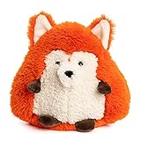 KIDS PREFERRED Sustain a-mals Fin The Fox Stuffed Animal Plush, Made with Recycled Materials 5 inches