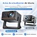Imagen de WOLFANG Proyector Portátil 4K, 28000 Lúmenes