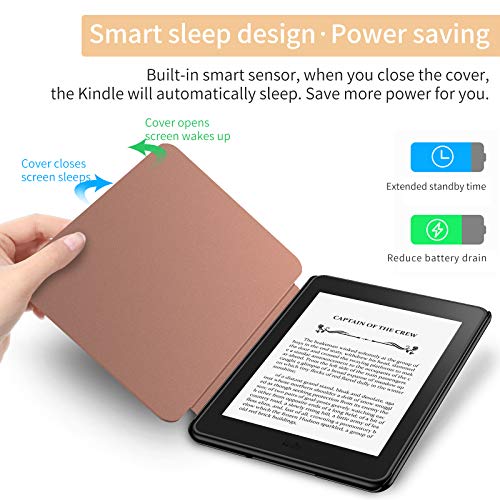 Infiland Kindle Paperwhite 2018 Case Compatible With Amazon Kindle Paperwhite 10Th Generation 6 Inches 2018 Release(Auto Wake/Sleep),Orange #TOP5