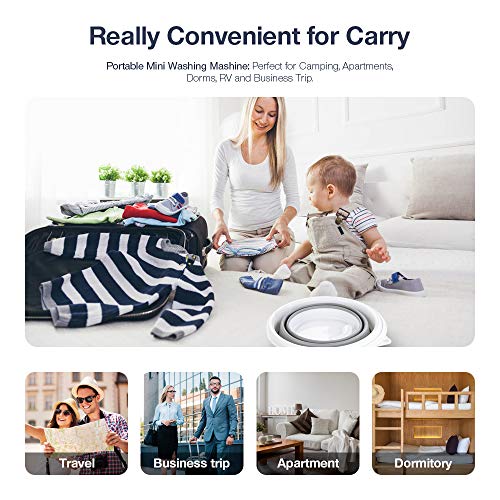 Tiptop-Home-Mini-Washing-Machine-Ultrasonic-Turbine-Washer-Foldable-Tub-w-USB-Powered-Portable-Compact-Personal-Baby-Clothes-Washer-Home-Travel-Apartments-Dorms-Socks-Underwear-Bra-Blue-919
