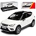 Produktbild Seat Arona SUV Nevada Weiss Ab 2017 1/43 Modell Auto mit individiuellem Wunschkennzeichen