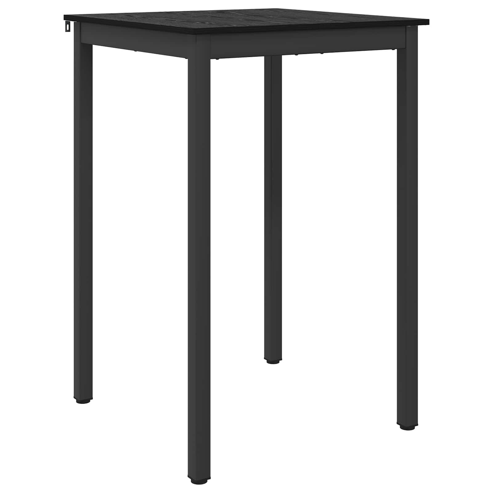 Mesa alta de cocina de diseño industrial para desayunos confortables en pisos modernos