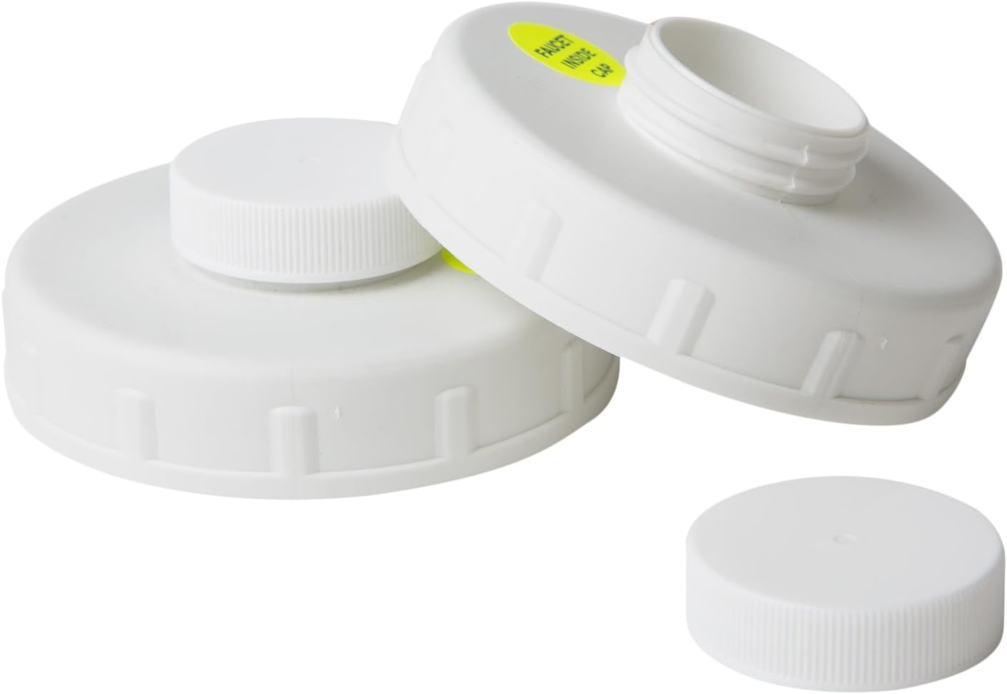 Tolco - 180152-2 Shur-Fill Replacement Closure for 5 Gallon Dispensers, 83 mm and 38 mm, White, Pack of 2