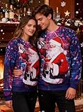 Zoom IMG-2 aideaone maglione natalizio da donna Zoom IMG-2 aideaone maglione natalizio da donna