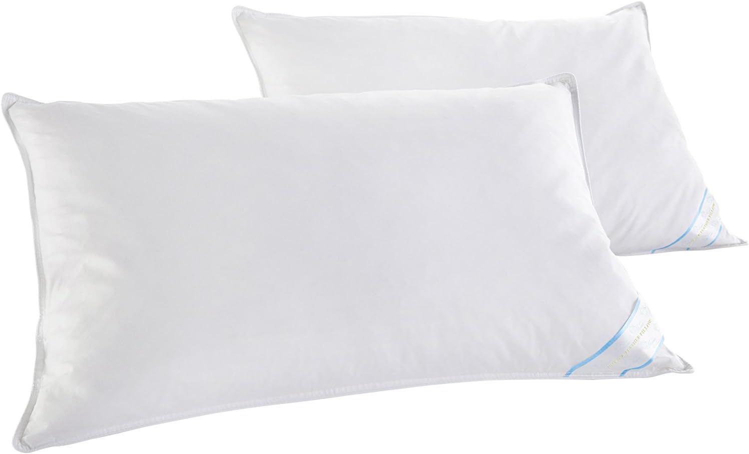 Sweet Home Collection (2-Pack) 20 by 36" Luxury Bed Pillow Filled with Top Quality Down and Goose Feathers, King, White