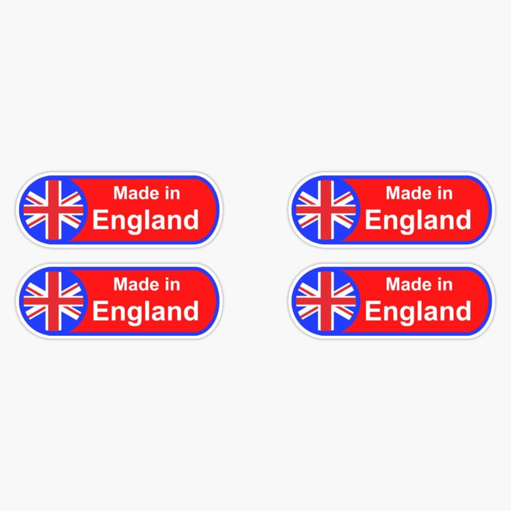 made in england decal