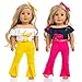 ZITA ELEMENT 10 Complete Sets 18 Inch Doll Clothes Dress and Accessories for 18 Inch Girl Doll Generation Life Doll Clothes Outfits, Total 24 Pcs Doll Clothes for 18 Inch Dolls Xmas Gift