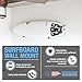 Ho Stevie! Surfboard Wall Mount - Strong Racks Hold Any Size Surfboard - Easy To Install (Hardware Included) - Felt Padding Protects Your Surfboard