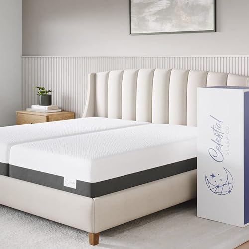 Celestial Sleep Co. Premium Memory Foam Mattress, 12 Inch Soft - Split King #TOP15