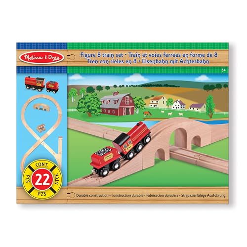 Melissa & Doug Ensemble de Train en Bois - vue 2