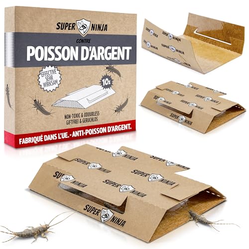 Super Ninja Piège à Poissons d’Argent, 10 pièces