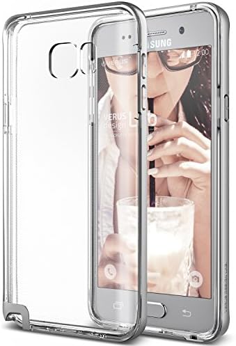 Galaxy Note 5 Case, Verus [Crystal Bumper][Satin Silver] - [Clear Cover][Military Grade Protection] For Samsung Note 5