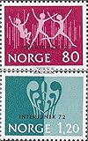 MNH ** MNH Prophila Collection Norvegia 647-648 (Completa Edizione) MNH ** MNH 1972 Francobolli (Francobolli per i Collezionisti)