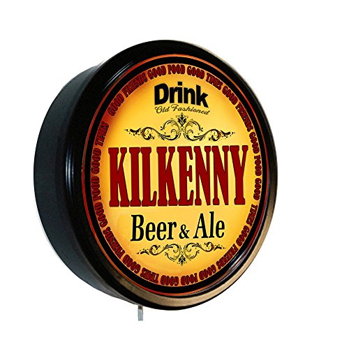 Goldenoldiesclocks Kilkenny Beer and Ale Cerveza Lighted Wall Sign
