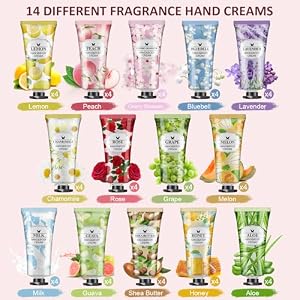 56Pack Hand Cream Gifts Set For Women, Easter Basket Stuffers, Bulk Hand Lotion Travel Size for Dry Cracked Hands, Mini Hand Lotion for Mothers Day Gifts, Teacher Appreciation Gifts and Nurses Gifts 56Pack Hand Cream Gifts Set For Women Easter Basket Stuffers Bulk Hand Lotion Travel Size for Dry Cracked Hands Mini Hand Lotion for Mothers Day Gifts Teacher Appreciation Gifts and Nurses Gifts