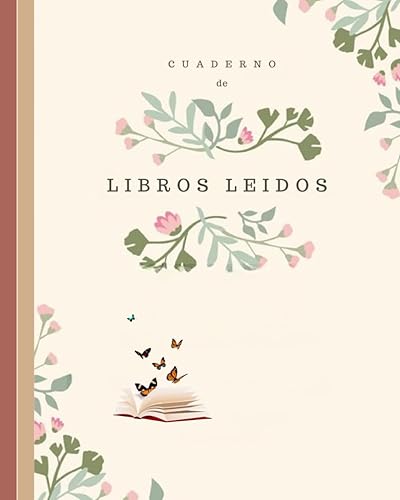 Cuaderno de libros leidos: Libro gestión de lecturas, Cuaderno para control de libros leidos, Ideal para los amantes de la lectura que utilizan las bibliotecas de préstamo/Tapa blanda 20.32x25.40