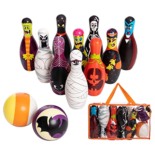 Joyin Halloween Foam Bowling Set For Kids Toys Party Supplies, Get-Together Party, Game Day Events, Indoor Outdoor Party, Birthday Parties #TOP1