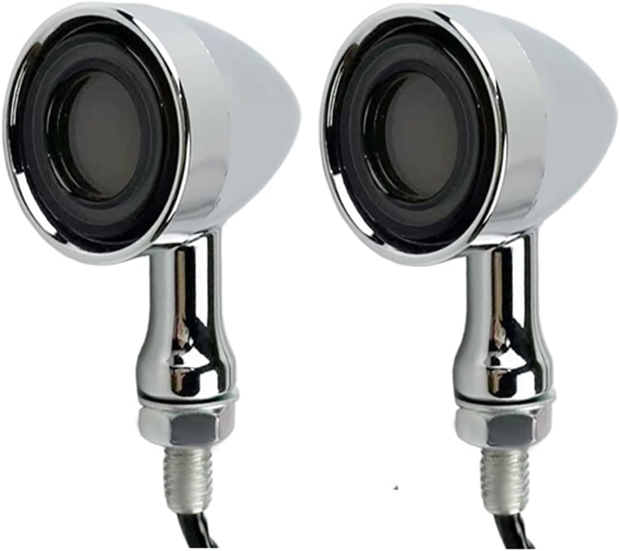 Luz trasera moto evita fallos de visibilidad con intermitentes bullet para Honda 8