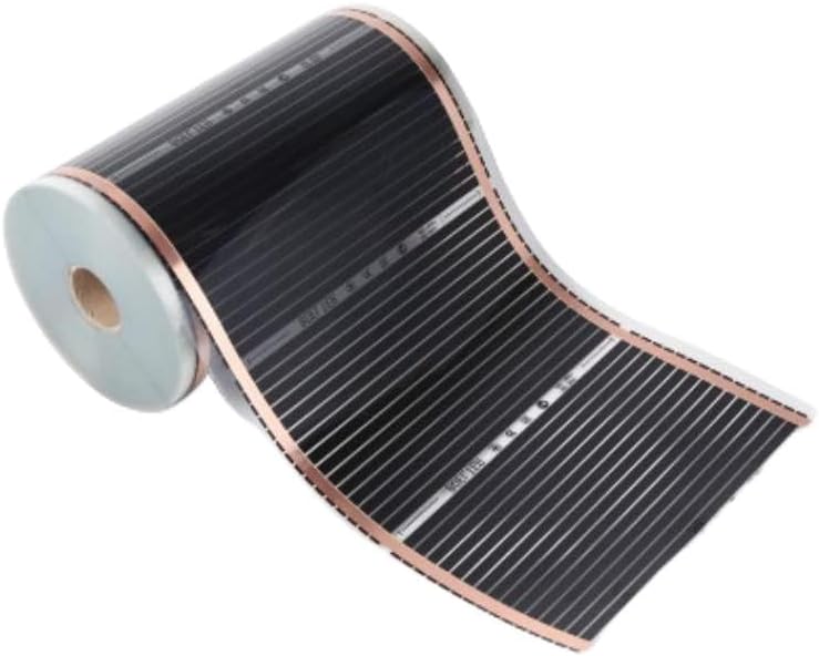 All Sizes 220V 50cm Width Healthy Floor Heating Infrared Underfloor Heating Carbon Film Heater Electric Floor Warming Mat 220W