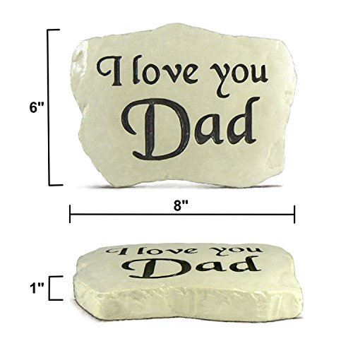Q-Claw Rocksonly I Love You Dad - Engraved In A Heavy Little Rock #TOP1