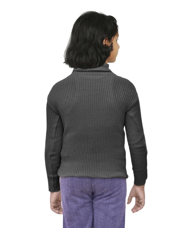 Image of IndiWeaves Girls Wollen Warm High Neck Full Sleeves T-Shirt /Inner /Skivvy for Winter (Pack of 2) Pink /Gray 6-7 Years 10110-0613-IW-P2-26