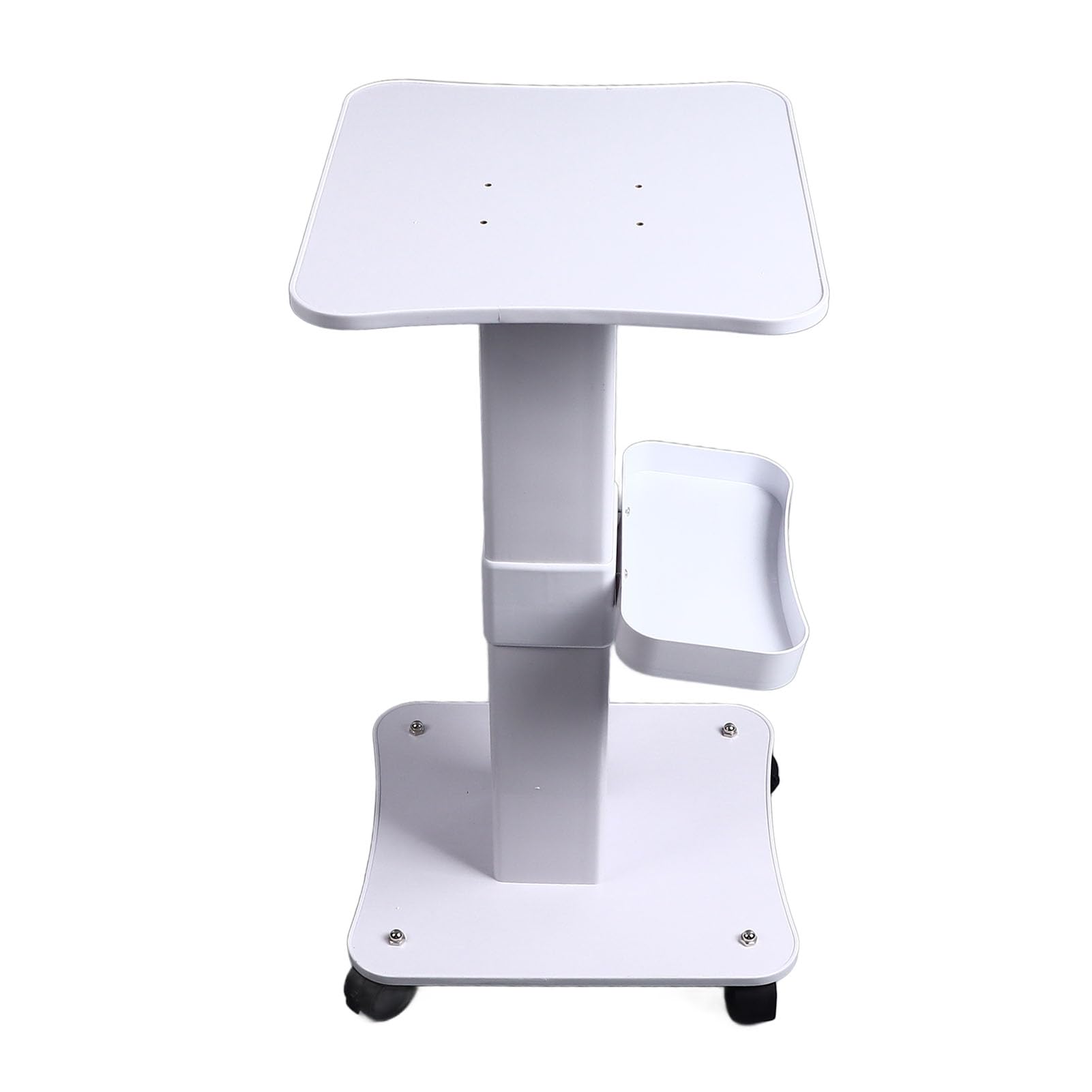 Dpofirs Laborwagen, Schönheitswagen mit Rädern, Rollender Laborwagen, Mobiler Wagen, Rollender Klinikwagen mit Tablett, 220 Lbs Tragfähigkeit, für Labor, Klinik, Schönheit und Salon