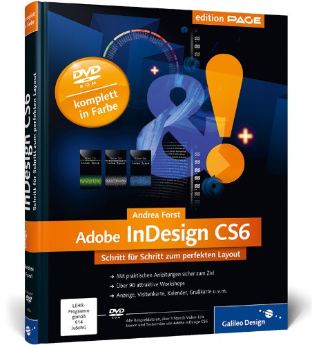 Chapter 6 Indesign Book Amazon.com: Adobe InDesign CS6: 9783836218825: Andrea Forst: Books