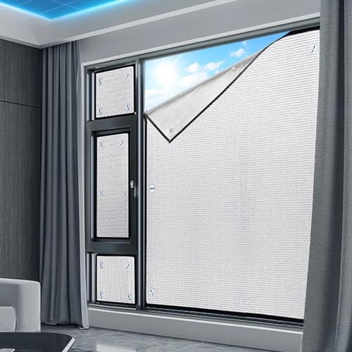 Vinilo para ventana privacidad 13.8"x39" repelente solar miniatura 7
