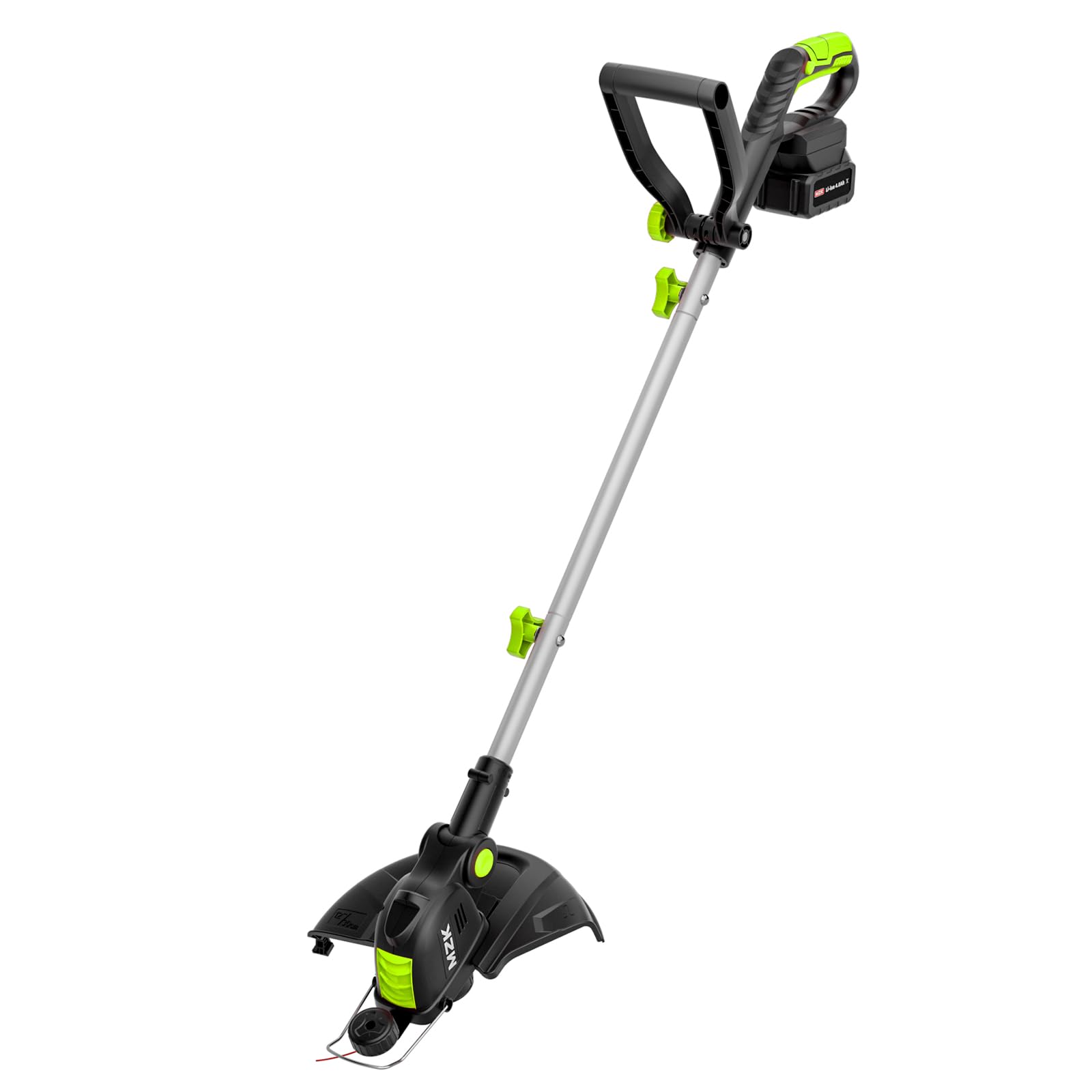 MZK 20V 12-Inch Cordless Weed Wacker, 8000 RPM, 4.0Ah Battery