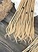 Sand Gold Blonde Real Human Hair Dreadlock Extensions 10 Strands Single ended Full Handmade Locs Soft Natural Human Hair Dreads 7-8 mm / 0.3