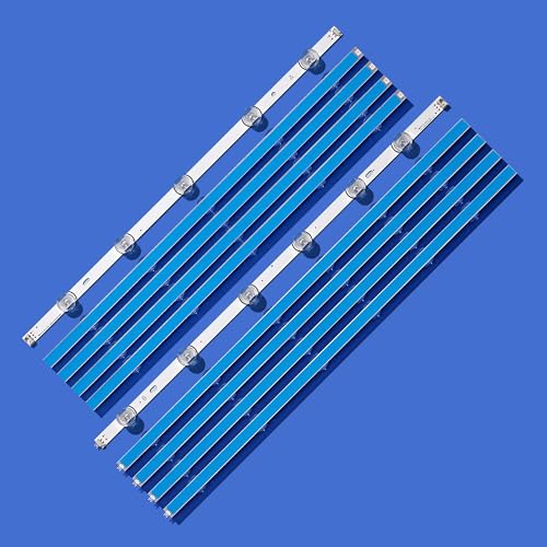 Tira de LED para iluminación trasera con base de aluminio para paneles LC550DUE-FGA3 5