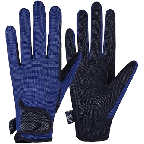 AFE Ladies Horse Riding Gloves with Grip Cover