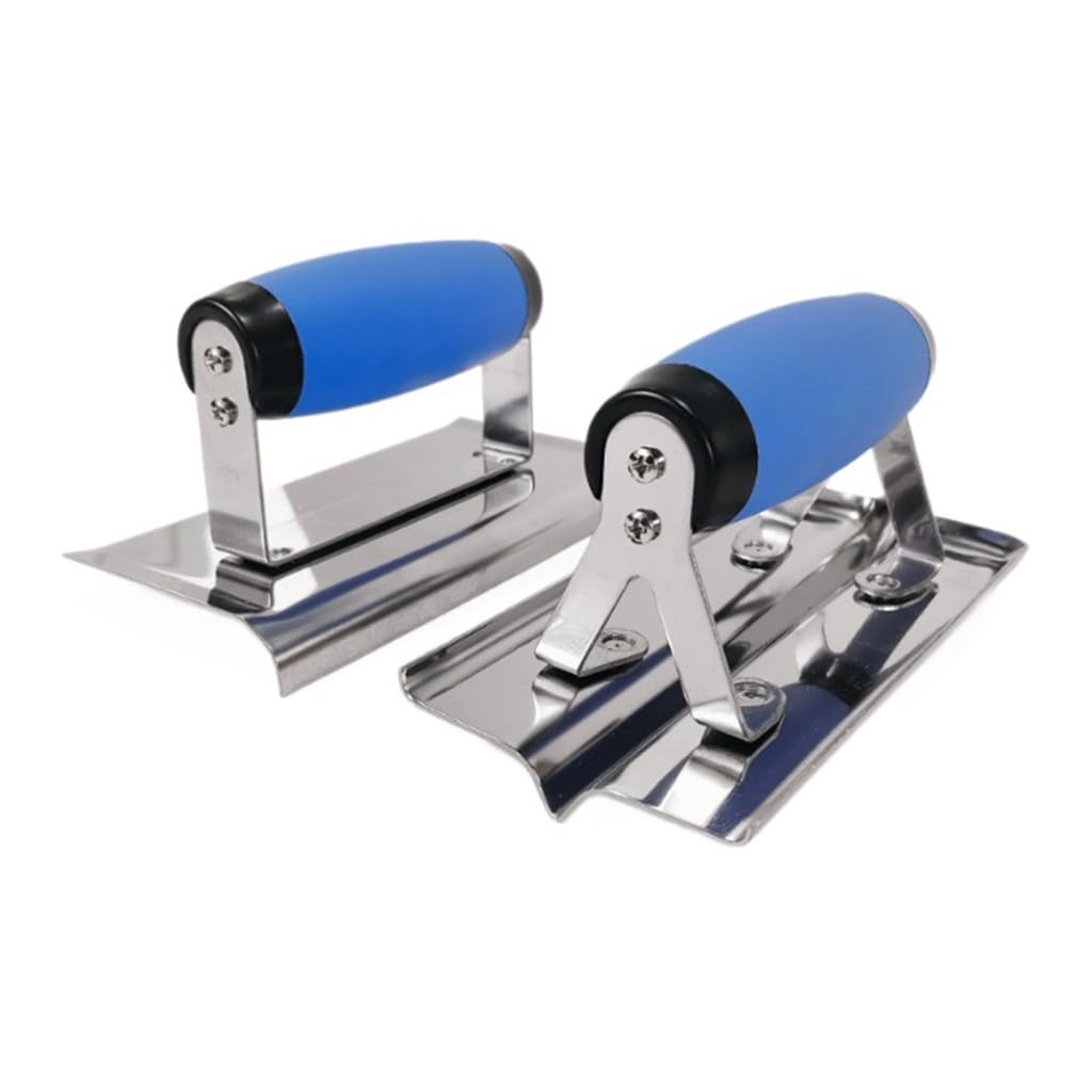Paleta profesional de acero inoxidable para enlucido de esquinas, herramienta de alisado para mantenimiento de paredes de cocina/baño